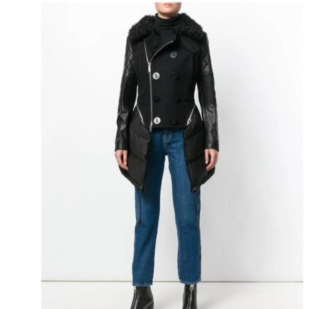 NEW!  Dsquared2 Kaban Coat in Black - Size 40